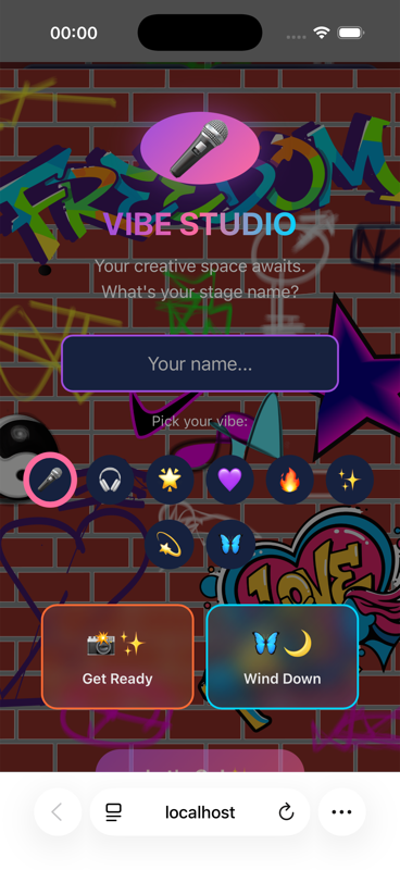 Vibe Studio screenshot